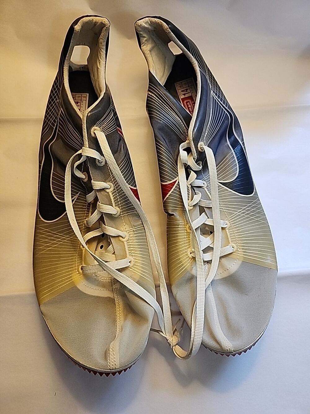 Nike Men’s Size 14 Zoom Matumbo 1 Team USA Pro Track & Field Red White Blue